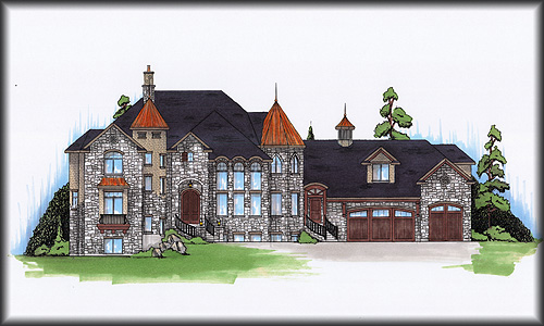 Architectural home designs-Two Story